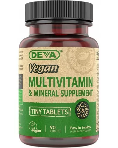Deva Vegan Multivitamin And Mineral Supplement Tablets - 90 Ea